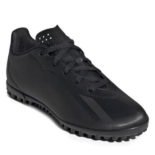 Παπούτσια adidas X Crazyfast.4 Turf Boots IE4084 Cblack/Cblack/Cblack